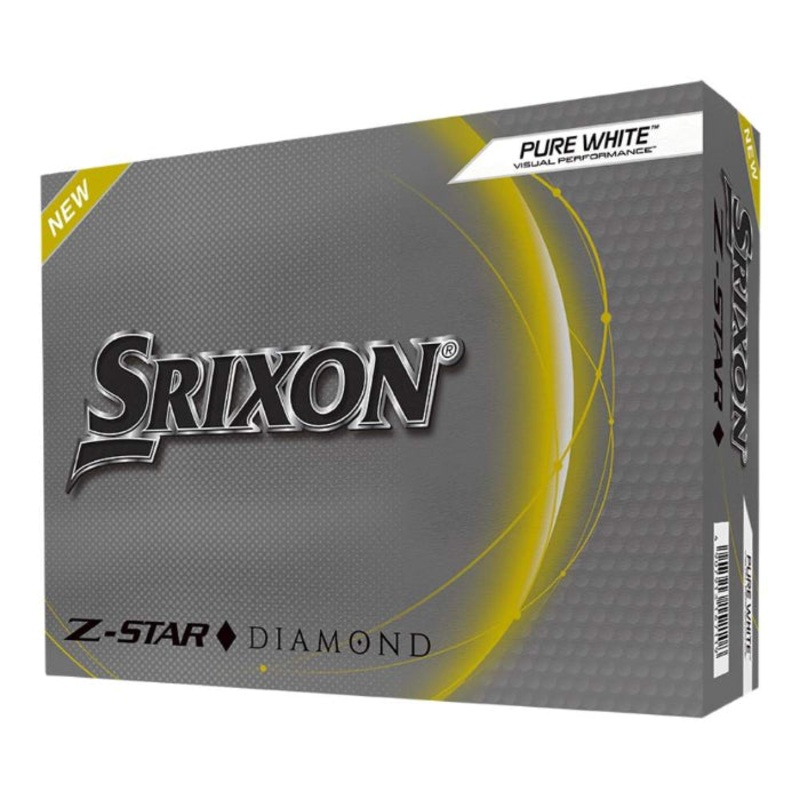 Srixon Z Star Diamond 2 Golf Balls WHITE