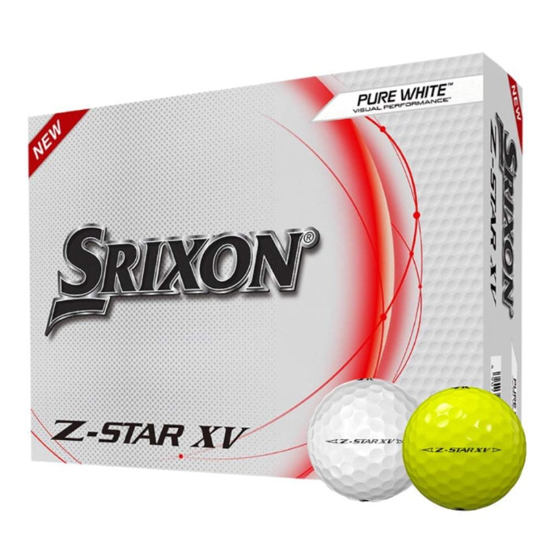 Srixon Z Star XV 8 Golf Balls WHITE