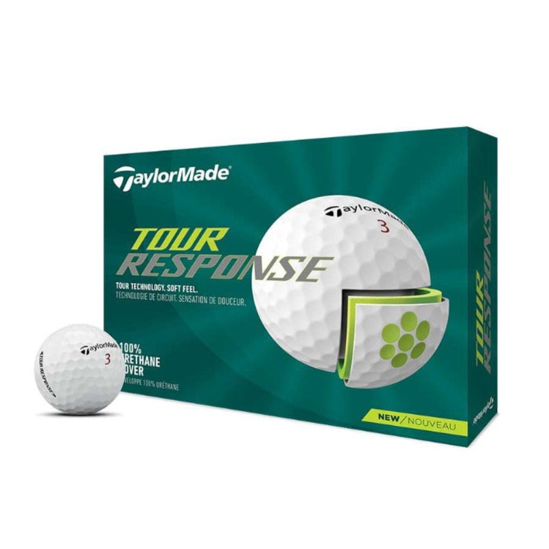 TaylorMade 2022 Tour Response Golf Balls WHITE