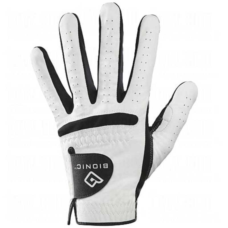 Bionic Men’s RelaxGrip Golf Glove WHT MD Right