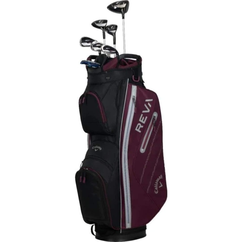 Callaway Women’s Reva 8 Piece Package Set – Eggplant EGG Standard