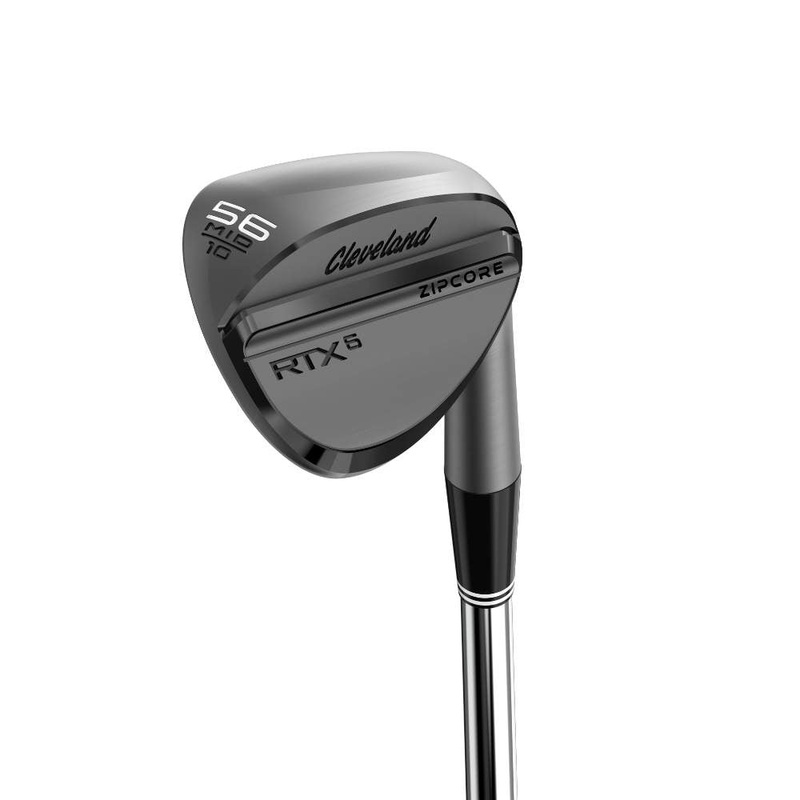 Cleveland RTX 6 Zipcore Black Satin Wedge Left Hand 52 MS