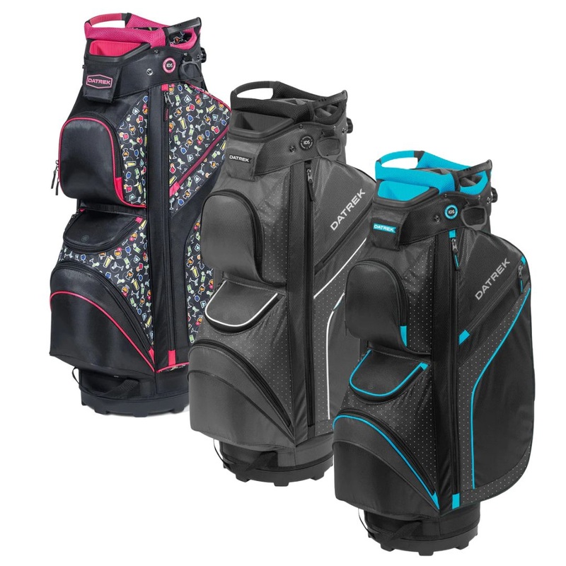 Datrek Women’s 2018 DG Lite II Cart Bag CHARCOAL/BLACK/WHITE DOT