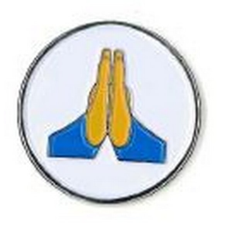 Evergolf Emoji Ball Marker PRAY