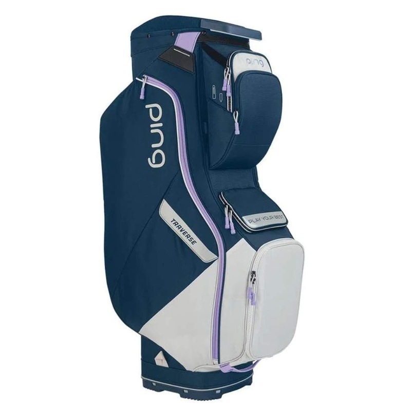 PING Women’s Traverse Cart Bag GARNET/GREY/MAGENTA