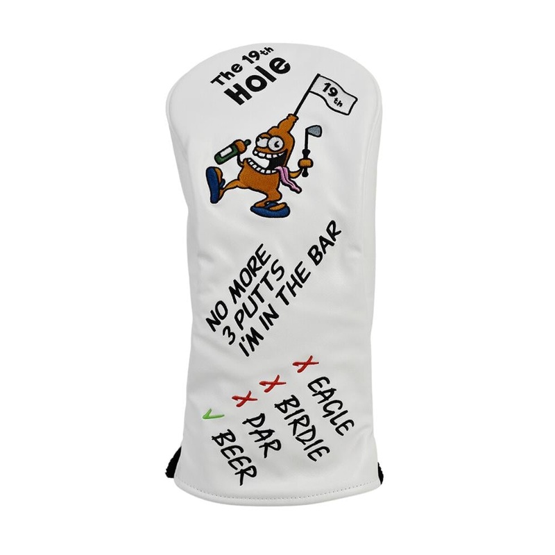 PRG Originals 19th Hole Driver Headcover WHT