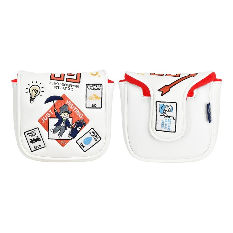 PRG Originals Get Out of Jail Free Spider Putter Cover WHT
