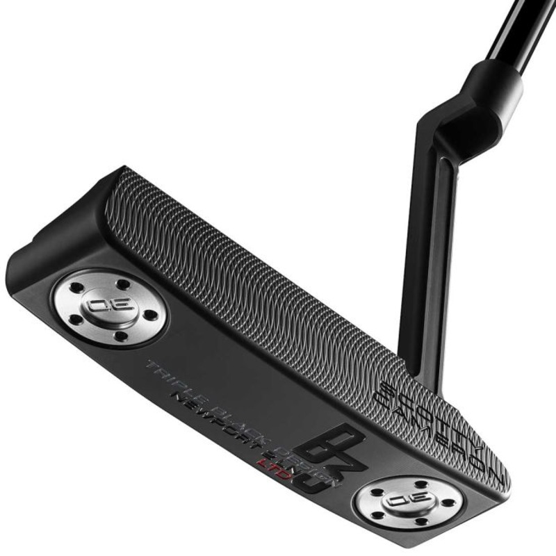 Scotty Cameron B3 Triple Black LTD Newport 2 Longneck Putter 24 NP2LN 34 Right
