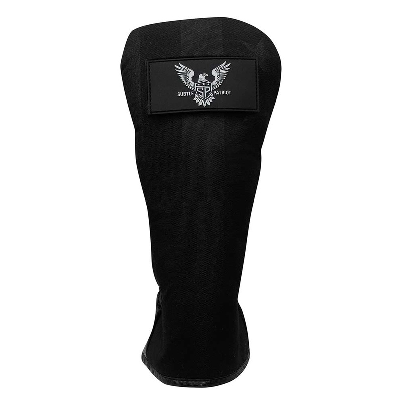 Subtle Patriot Covert Black Driver Cover PATCH