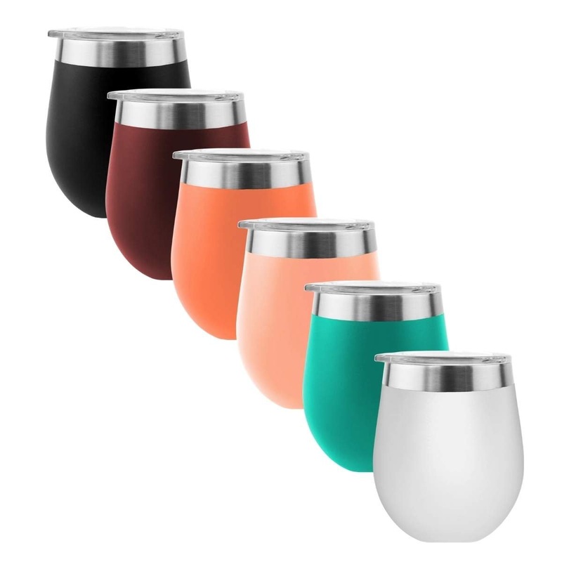 Tempercraft 8 oz. Wine Tumbler ROSE 8OZ