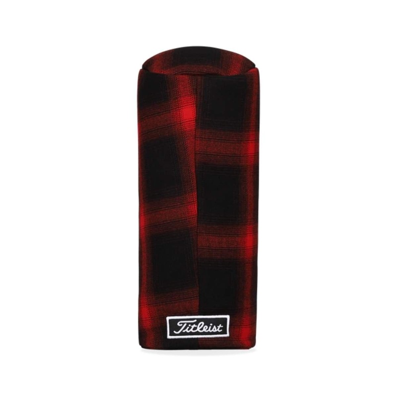 Titleist Barrel Tartan Headcover RD/BK DRI
