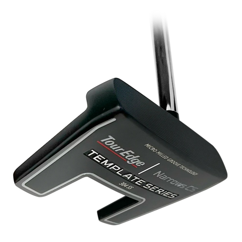 Tour Edge Pure Feel Template Black Narrows Center Shaft Putter 2024 Narrows Center Shaft 35 Right