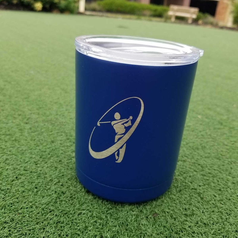 Austad’s Premium 10oz Lowball Tumbler SWIN BLUE