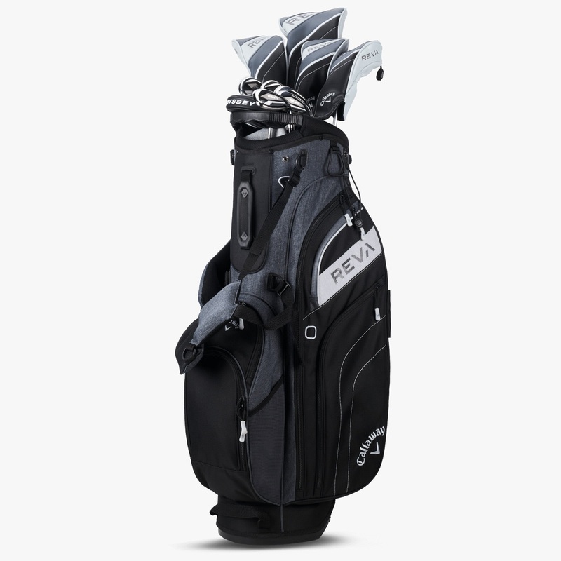 Callaway Women’s Reva 11-Piece Complete Set w/ Black Stand Bag BLK Right Standard
