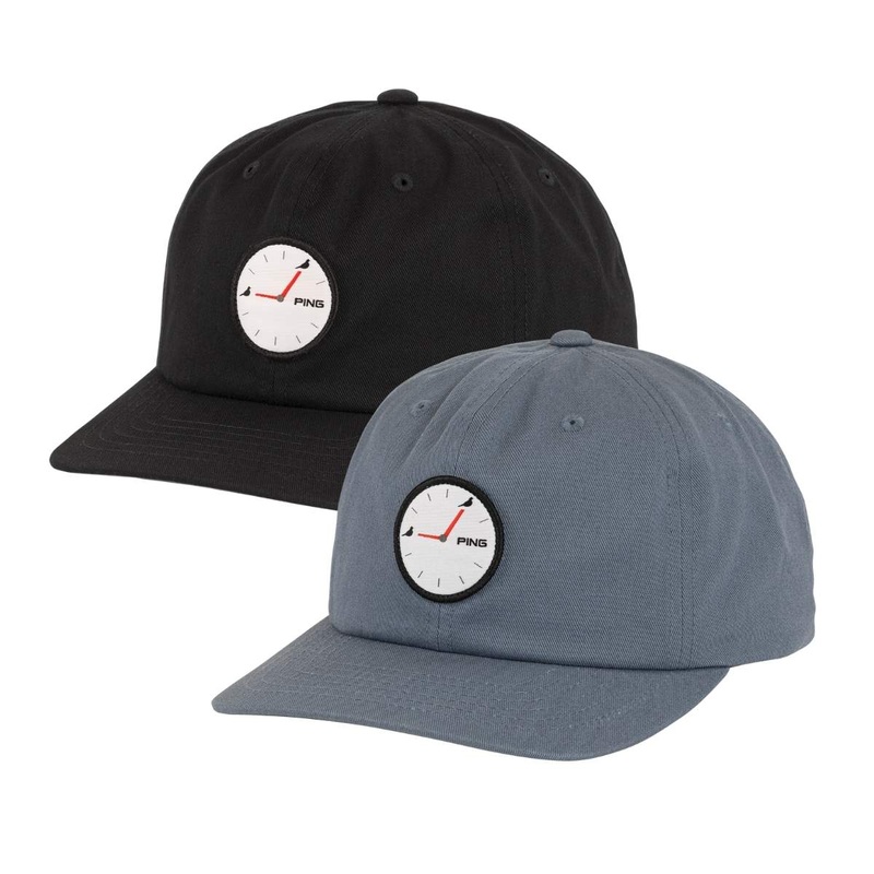 Ping Men’s 2022 Birdie Time Adjustable Hat BLACK OSFA