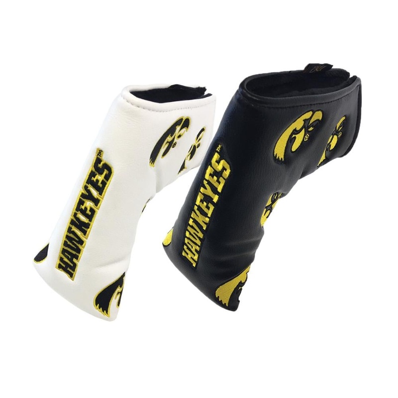 PRG Iowa Hawkeyes Blade Putter Cover Black