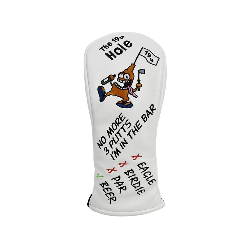 PRG Originals 19th Hole Rescue Headcover WHT