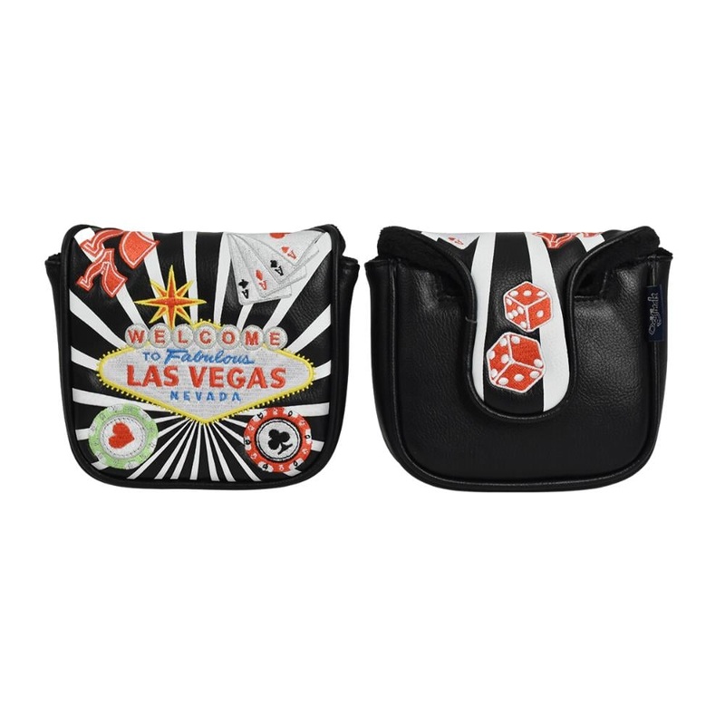 PRG Originals Vegas Spider Mallet Putter Cover BLK