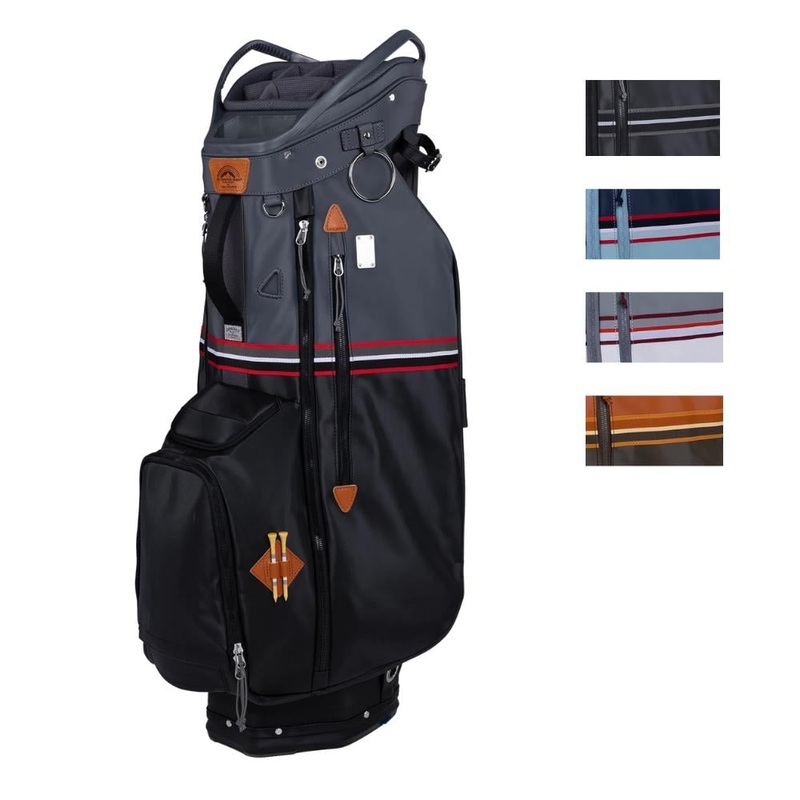 Sun Mountain Mid-Stripe 14-Way Cart Bag 24 BLACK