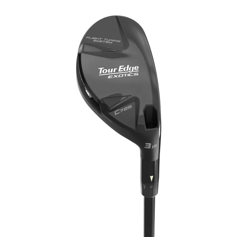 Tour Edge Exotics C725 Hybrid Right 4H Denali Blue 80 Graphite Stiff