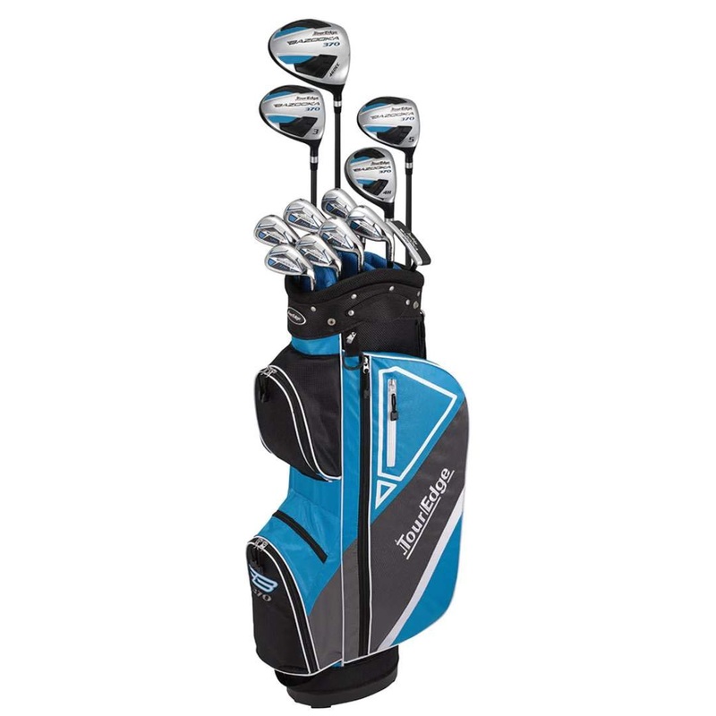 Tour Edge Men’s Bazooka 370 Complete Set – Senior Right Graphite Senior