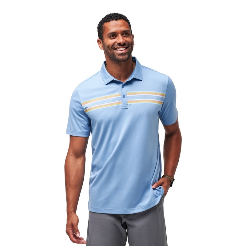 TravisMathew Men’s Coral Beds Polo 24 QUIET HARBOR 2XL