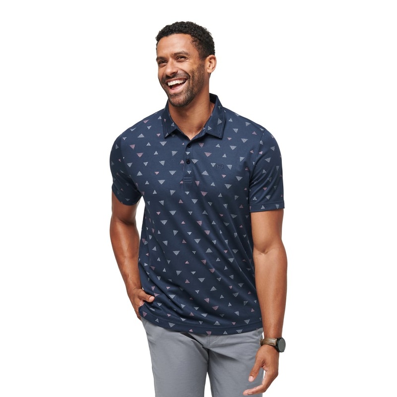 TravisMathew Men’s Home Break Polo 24 TOTAL ECLIPSE MD
