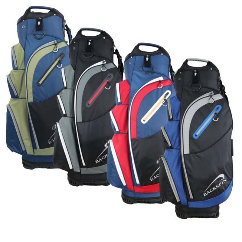 Backspin 14-Way Cart Bag 22 NAVY/MOSS