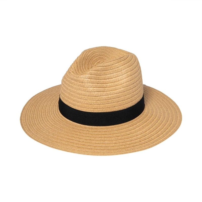 Backspin Women’s Paper Braided Fedora TOBACCO OSFA