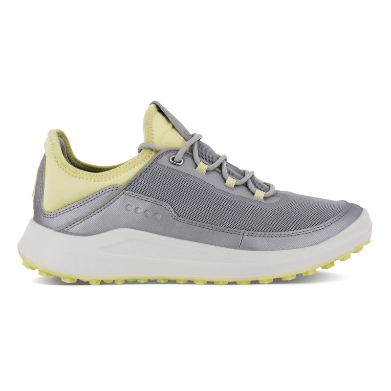 ECCO Women’s Golf Core Mesh Golf Shoe CONCRETE/SHERBET 37 Medium