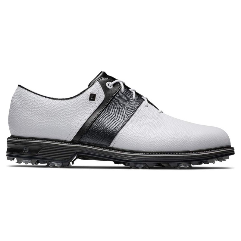 FootJoy Men’s Premiere Series White/Black Golf Shoe – Previous Season Style 54331 WHITE/BLACK 12.0 Medium