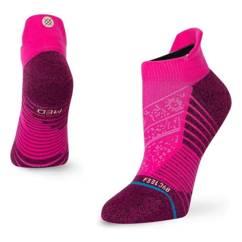 Stance Women’s Athletic Over The Edge Socks FUSCHIA MD