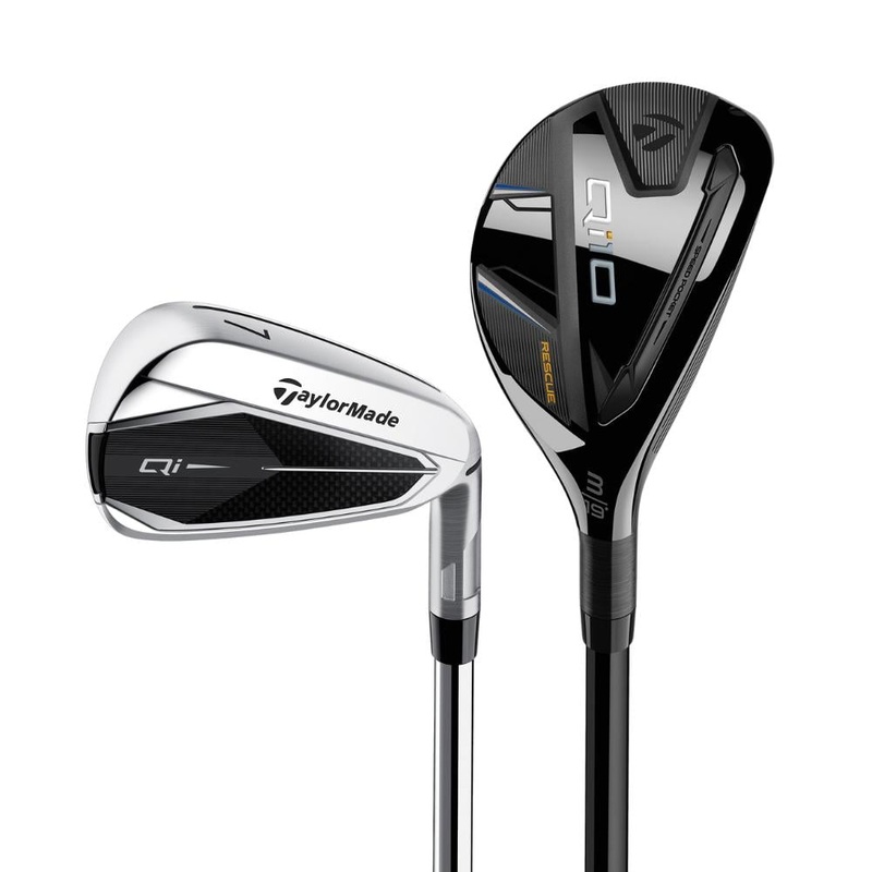 TaylorMade Qi Combo Iron Set Right 4/5 HYB | 6-PW + AW Steel Regular