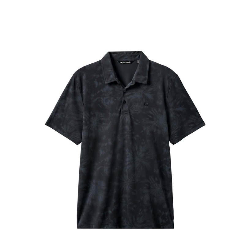 TravisMathew Men’s Brilliant Waters Polo 24 BLACK MD