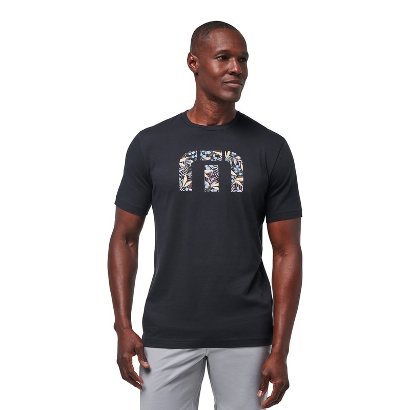 TravisMathew Men’s Bring Your Own Board T-Shirt 24 BLACK XL