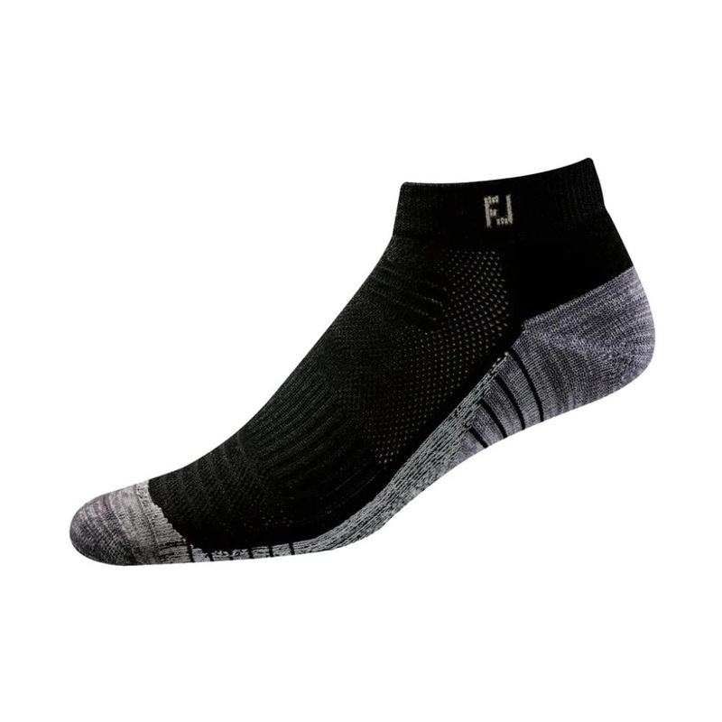 FootJoy TechSof Tour Sport Black Sock BLACK