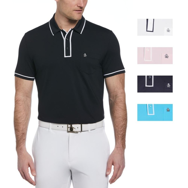 Original Penguin Men’s Technical Earl Polo 24 BRIGHT WHITE XL