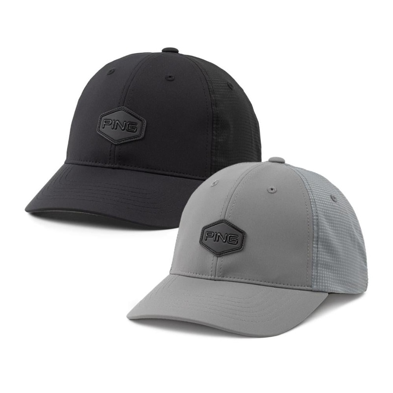 Ping Men’s Hydrogrid Adjustable Hat 24 BLACK OSFA