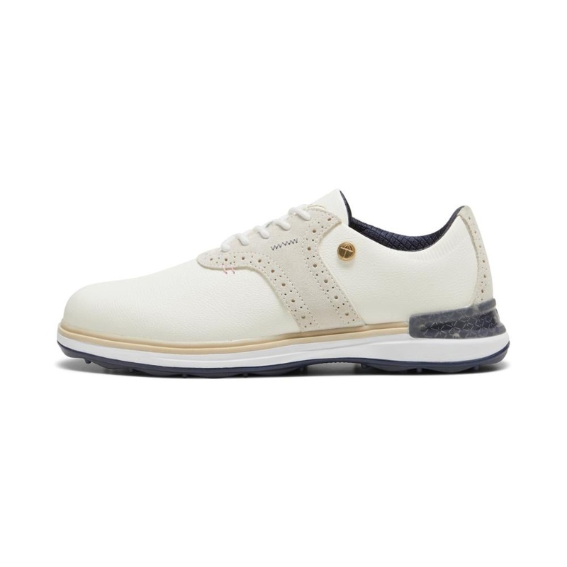 Puma Men’s Arnold Palmer Avant Golf Shoe 24 – White/Deep Navy/Pink WHITE/DEEP NAVY/PINK 10.5 Medium
