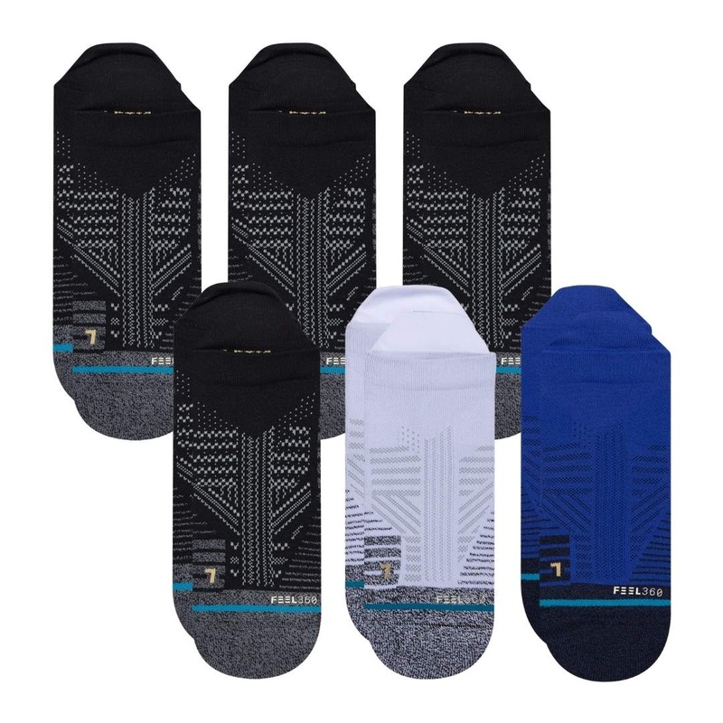 Stance Men’s Athletic Versa Tab 3-Pack Socks BLACK LG