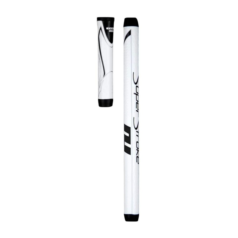 SuperStroke Zenergy Tour 1.0 2 Piece Putter Grip White/Black 1.0