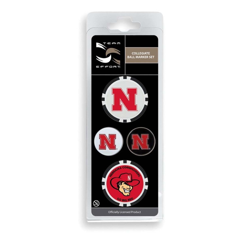 Team Effort Collegiate Set of Ball Markers NEBR