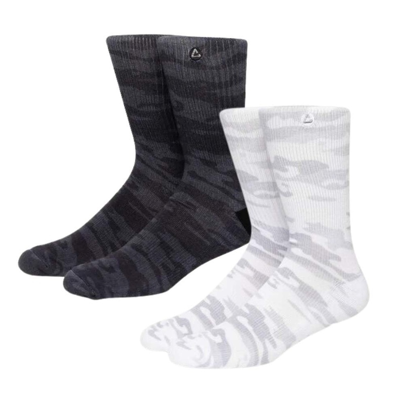 TravisMathew Men’s Free Trip Crew Sock BLACK OSFA