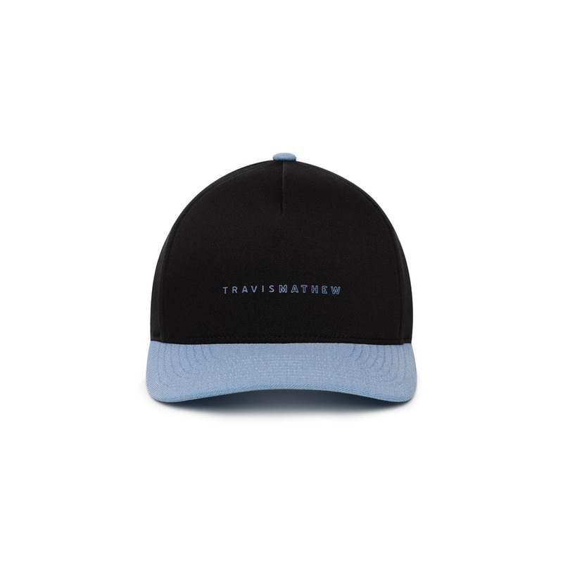 TravisMathew Men’s Main Port Adjustable Hat 24 BLACK OSFA