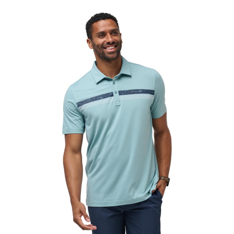 TravisMathew Men’s Planned Activity Polo CAMEO XL