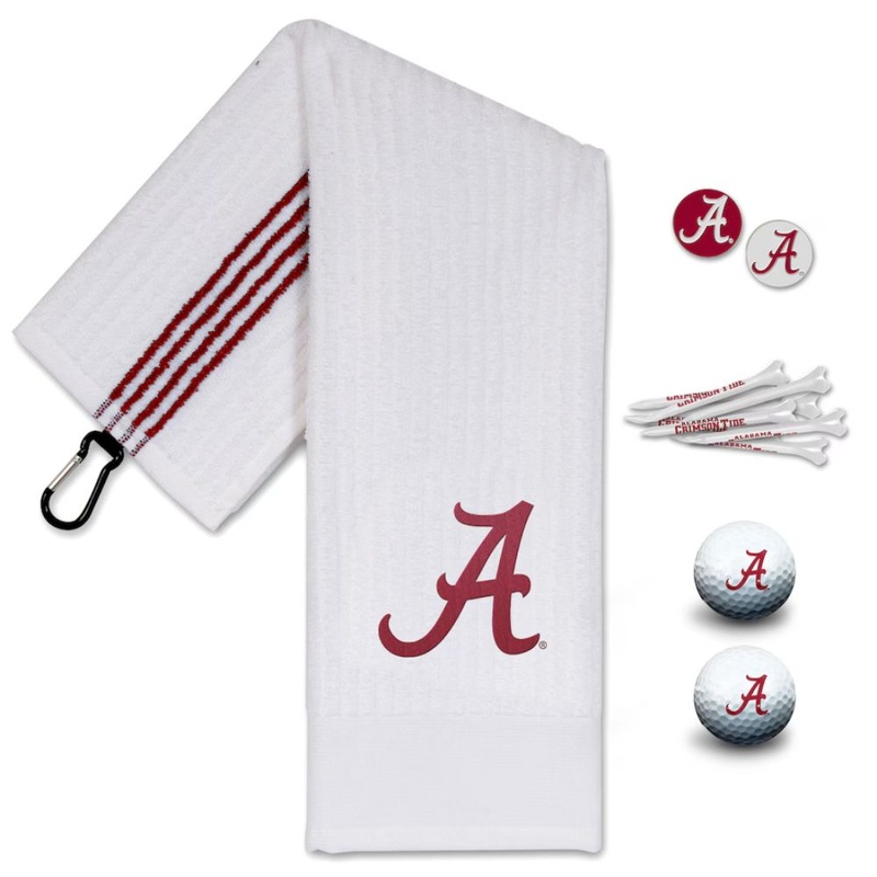 NCAA Team Effort Alabama Crimson Tide Golf Gift Set