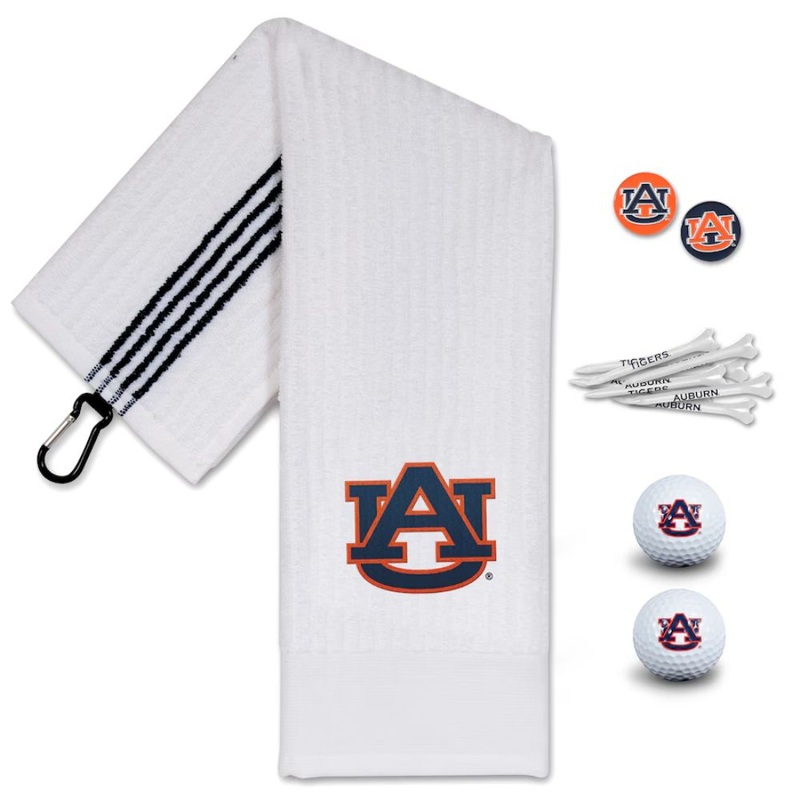 NCAA Team Effort Auburn Tigers Golf Gift Set