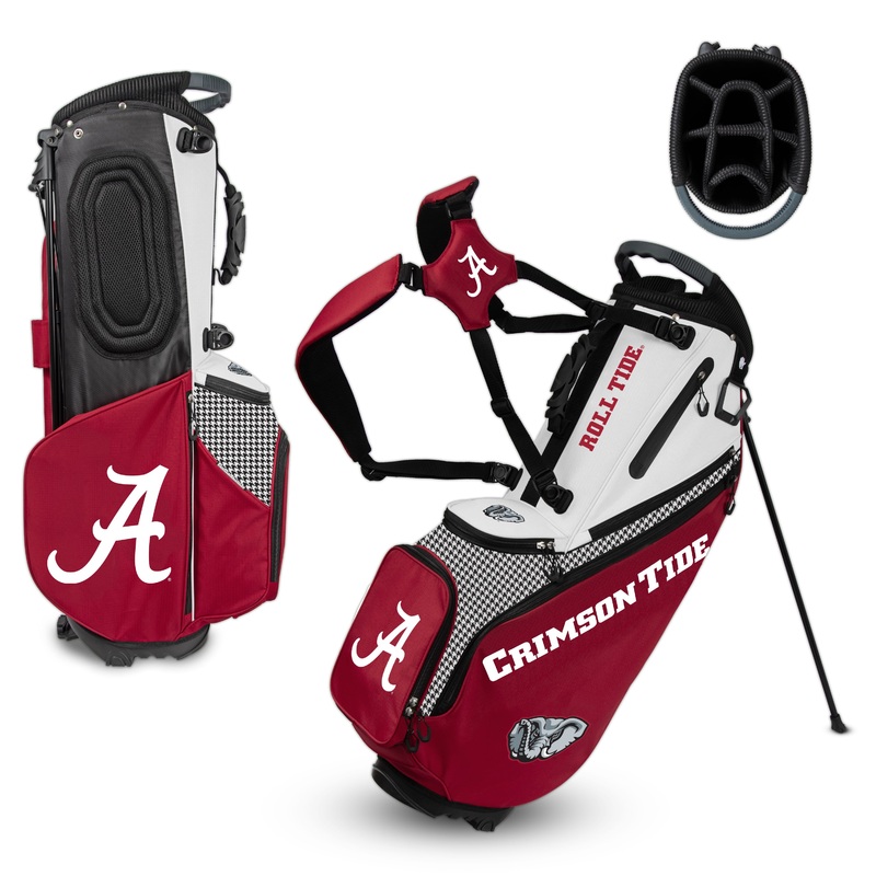 NCAA Team Effort Back Nine Alabama Crimson Tide Stand Bag