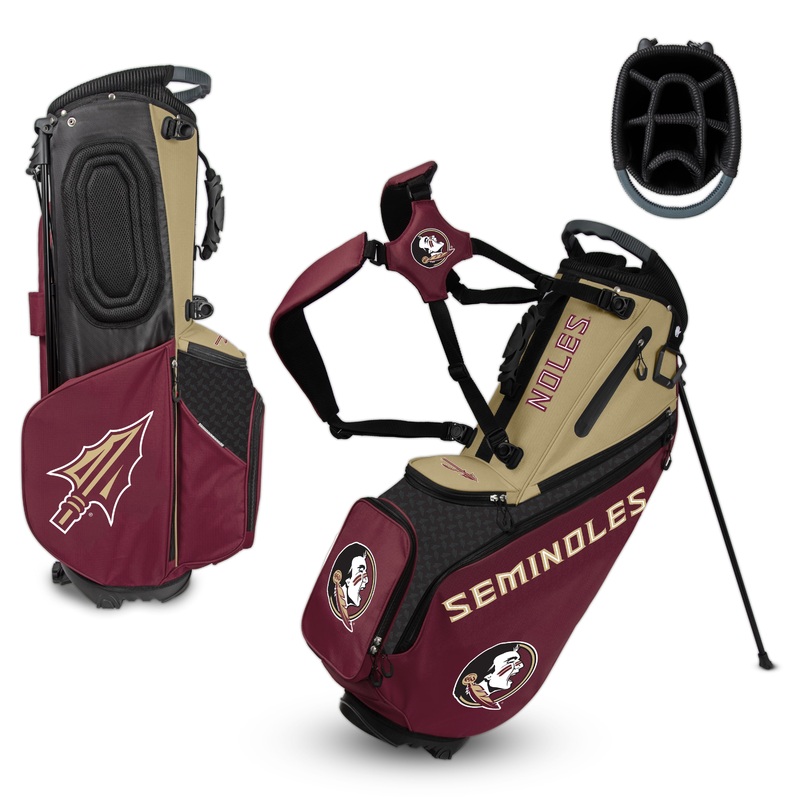 NCAA Team Effort Back Nine Florida State Seminoles Stand Bag