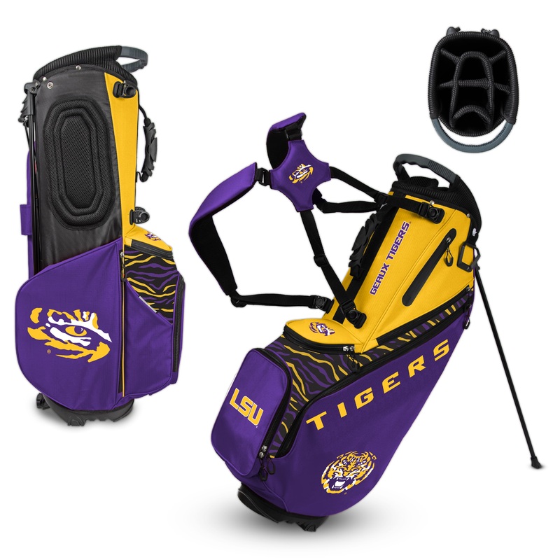 NCAA Team Effort Back Nine LSU Tigers Stand Bag